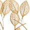 Gold Coastal Floral and botanical Wall Decor, 36" x 1" x 29"